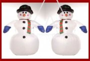 Riesen Schneemann