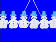 Schneemanngirlande 3 m